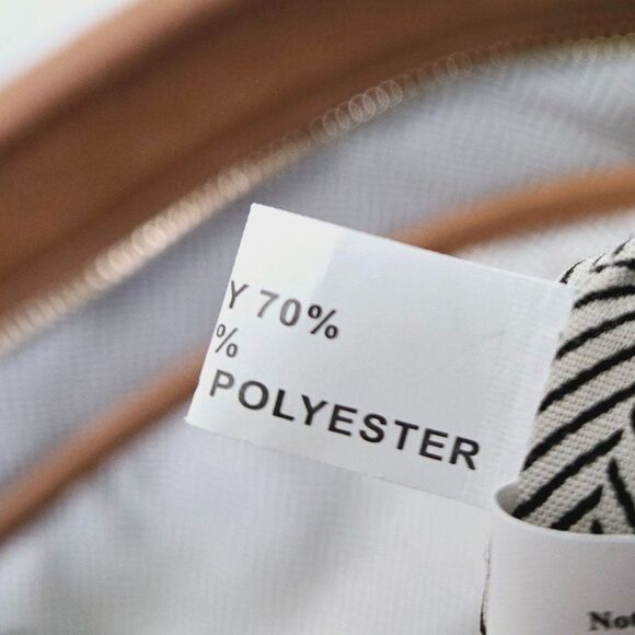 NWT NEW DIRECTIONS ORANGE & TAN TWEED STRAW WOVEN LARGE TOTE HANDBAG/PURSE $88 - Picture 10 of 13